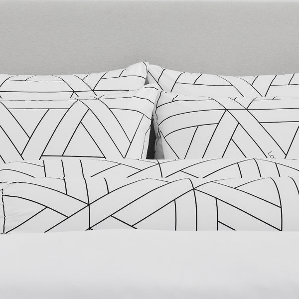 Lotus Attitude Brooklyn - QS Fitted Bedsheet Set-5pcs - LTA-BS-BROOKLYN-BR01W