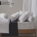 Lotus Attitude Brooklyn - QS Fitted Bedsheet Set-5pcs - LTA-BS-BROOKLYN-BR02W