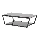Jackson Coffee Table - Black Glass