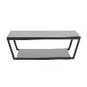 Jackson Coffee Table - Black Glass