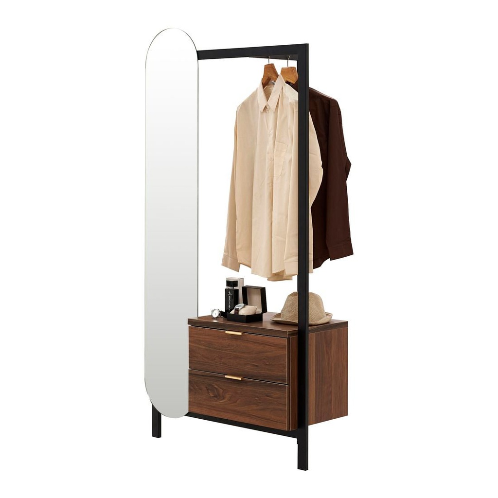 Tavern Dressing Table 85cm Wide-Legato Walnut