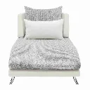 Jelly Sofa Corner - Black/White