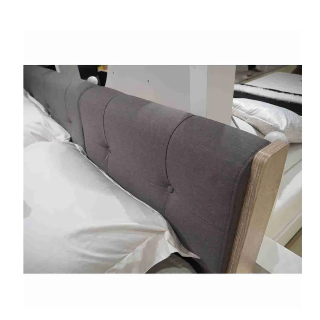 Bente - F Bed 5ft - Lindberg Oak/Grey