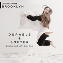 Lotus Attitude Brooklyn - Duvet Cover 90"x100" - LTA-DC-BROOKLYN-BR02W