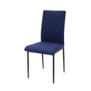 Loxan Dining Chair - Steel Black/Dark Blue