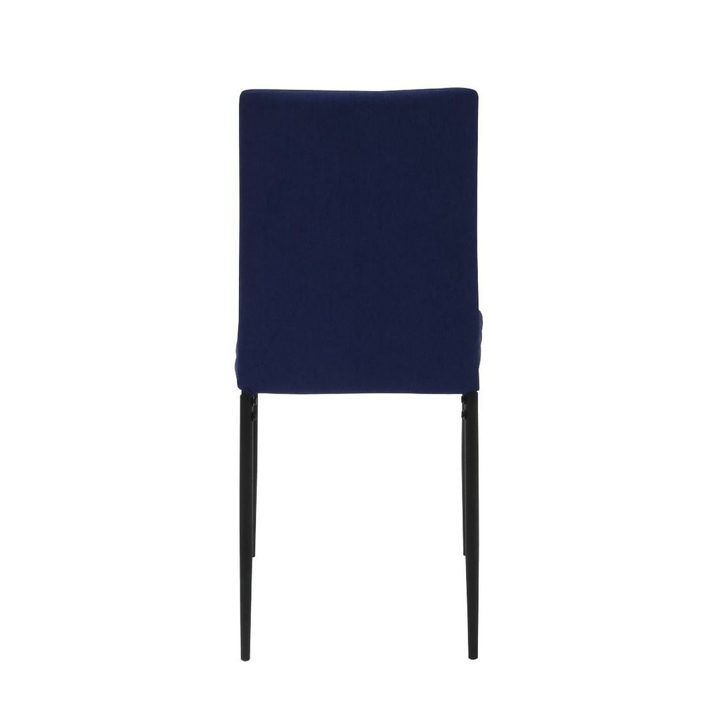 Loxan Dining Chair - Steel Black/Dark Blue