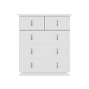 Endear 5Drawers Cabinet C80 - White 