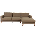 Compound Sofa - Right Corner - Black/Brown