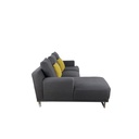 Girly Sofa - Left Corner - Dark Grey