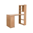 Grant Working Table 120-Solid Oak/White