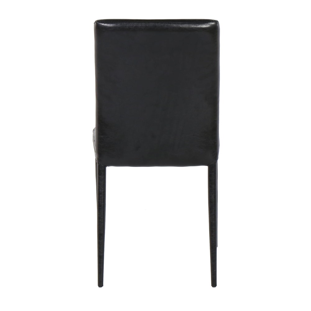 Aladin Dining Chair - PU Leather Black