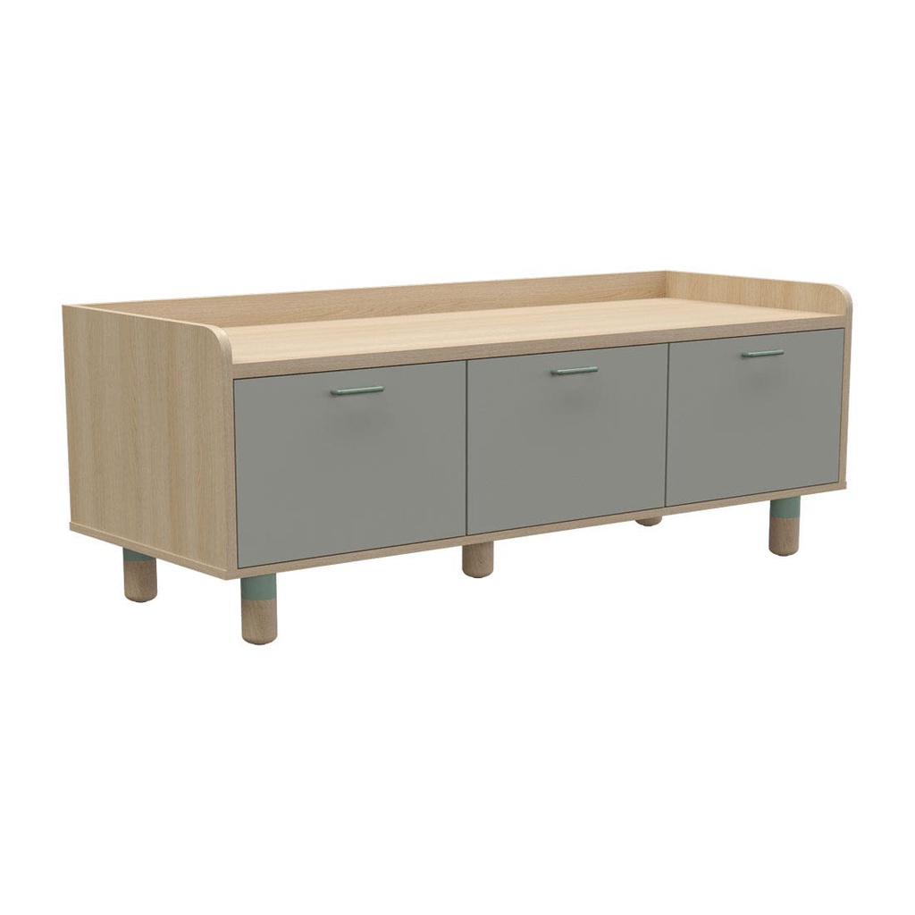 Brooker Sideboard TV120 Lindberg Oak Light Gray