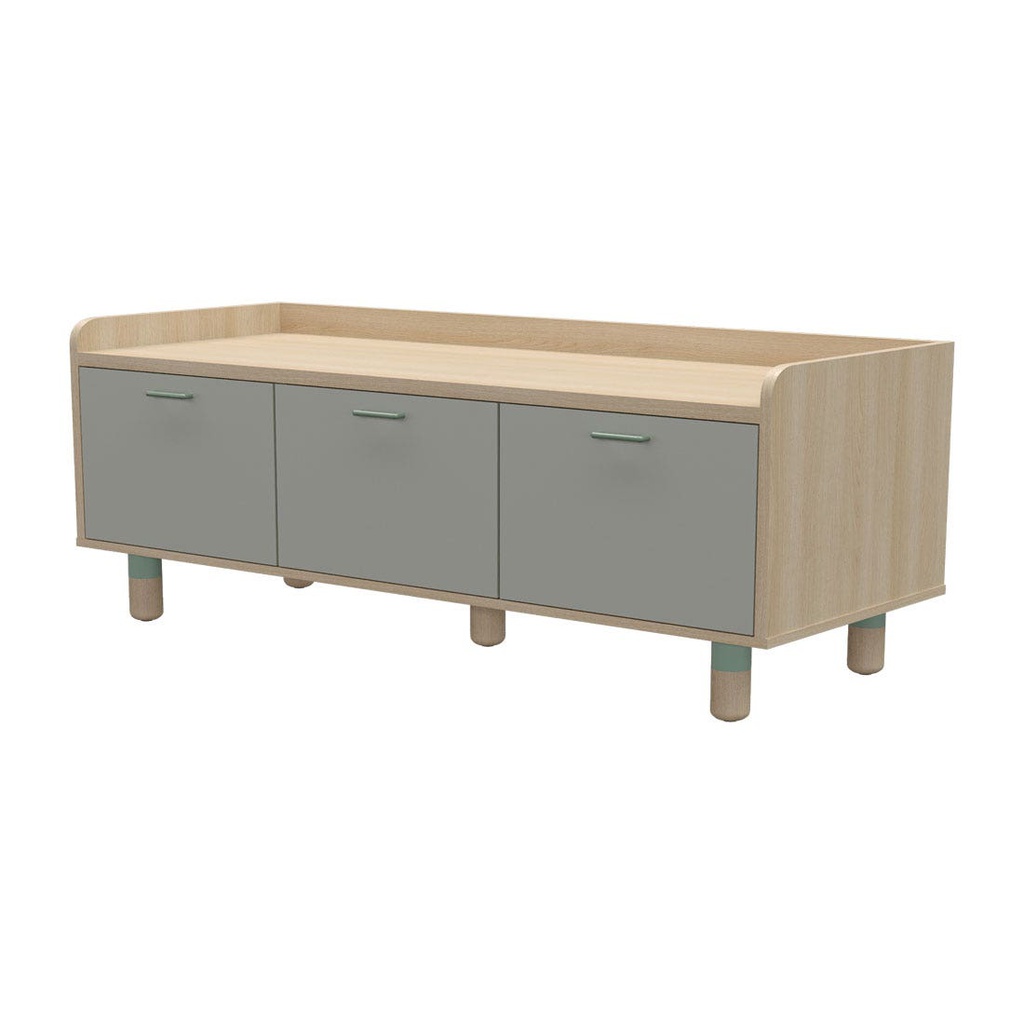 Brooker Sideboard TV120 Lindberg Oak Light Gray