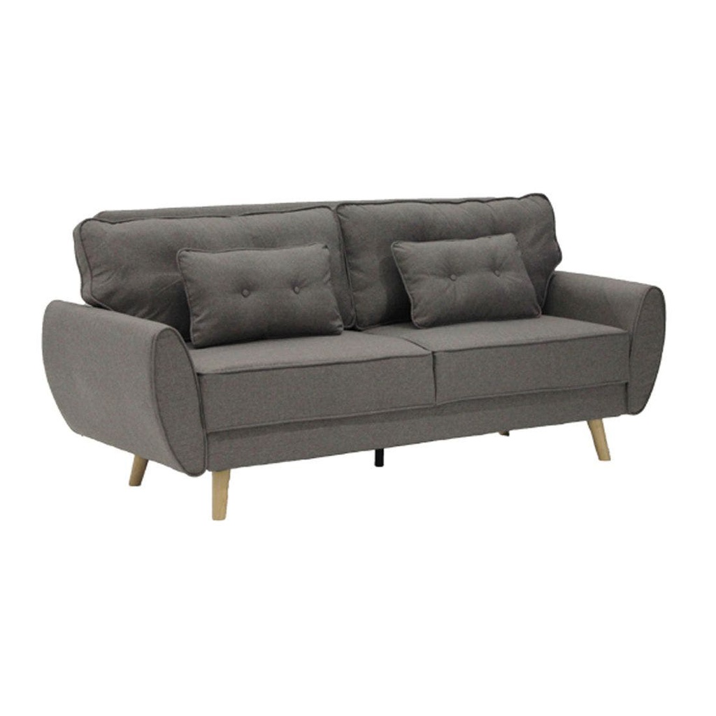 Machine  Sofa Bed- Brown/Wood Leg
