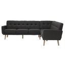 Maintain Sofa - Right Corner - Dark Brown