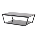 Jackson Coffee Table - Black Glass