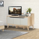 Backus Sideboard TV120cm Lindberg Oak Grey