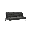 Cirino Sofa Bed - Dark Grey Velvet
