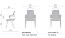 DELPHI/501NAA49S-PU/VISITOR CHAIR
