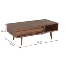 Lelani Coffee Table - Veneer Walnut