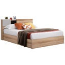 Mavis Bed Bw H 5ft-Lindberg Oak/Denim