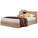 Mavis Bed Bw H 5ft-Lindberg Oak/Denim