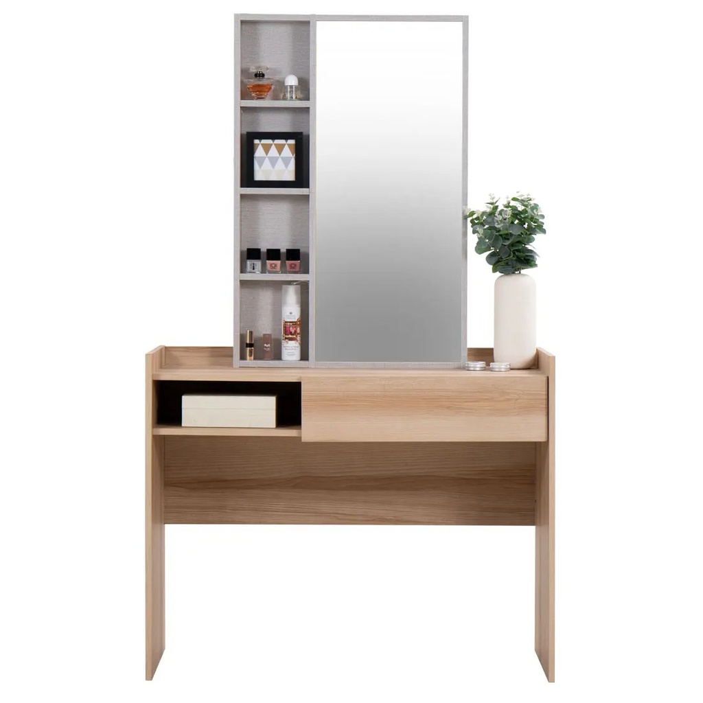 Mavis-Dressing Table DT100-Lindberg Oak/Denim