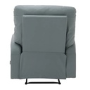 Minna Recliner- Grey Leather 1RE