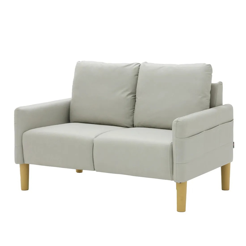 Jorjia Sofa 2Seater-Light Grey