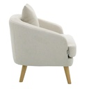 Junie Sofa 1Seater- Fabric Cream