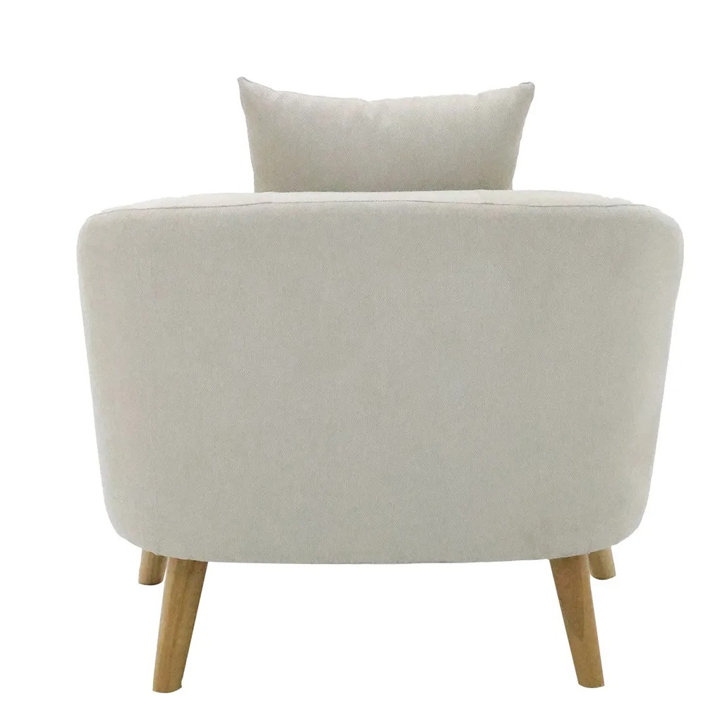 Junie Sofa 1Seater- Fabric Cream