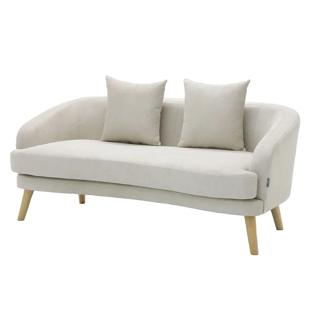 Junie Sofa 3eater-Cream Fabric