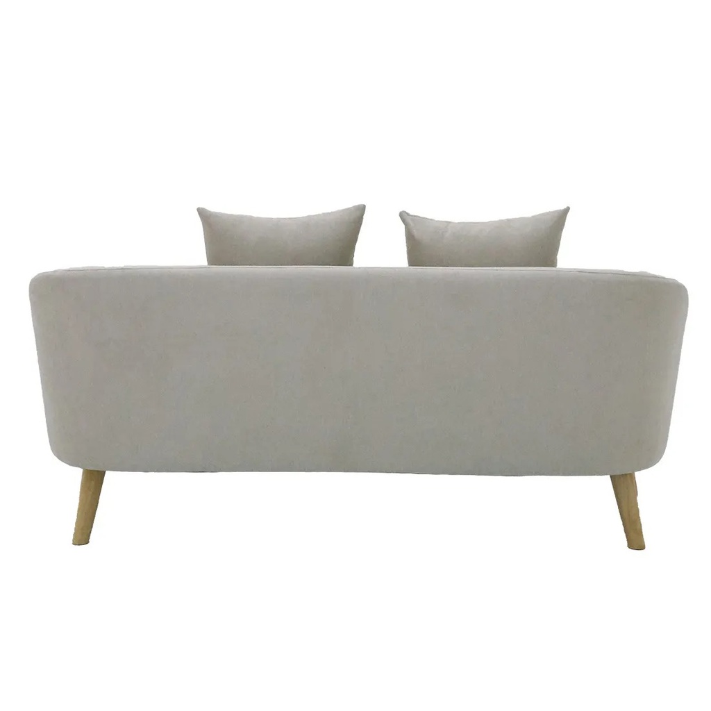 Junie Sofa 3eater-Cream Fabric