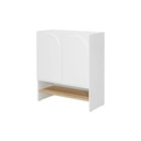 KC-Play Nordis Shoe Cabinet SH80-Lindberg Oak/White