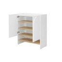 KC-Play Nordis Shoe Cabinet SH80-Lindberg Oak/White