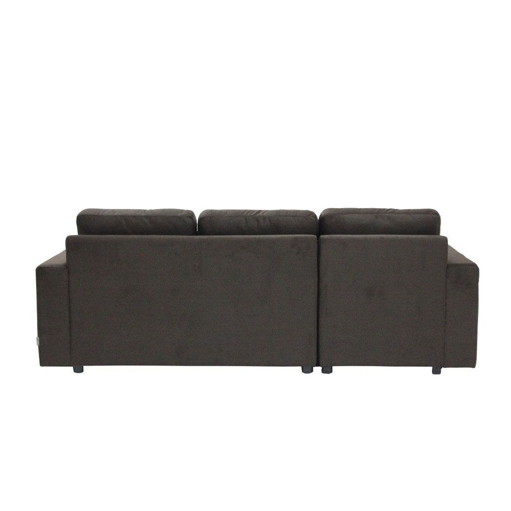 Sonya Sofa-Left Corner-Brown Fabric