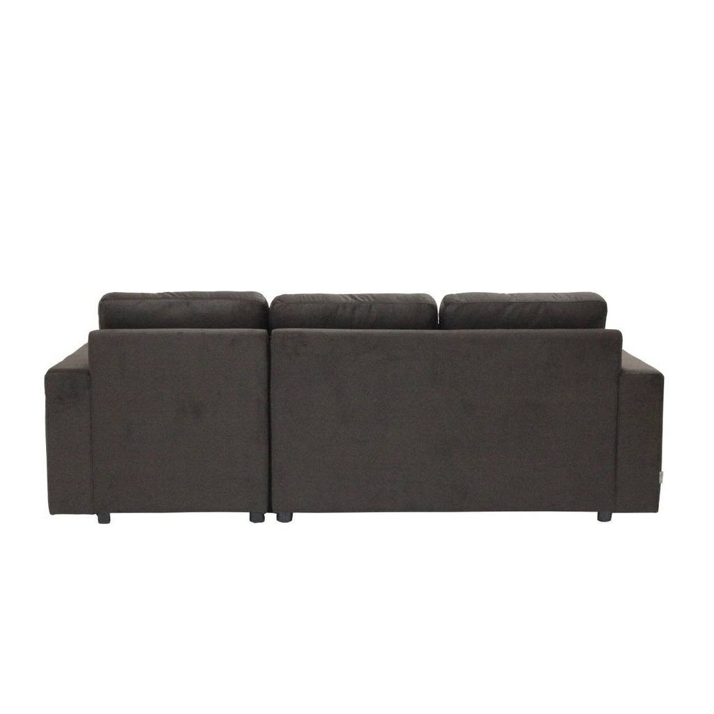 Sonya Sofa-Right Corner-Brown Fabric