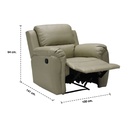 Soly Recliner-SL Beige