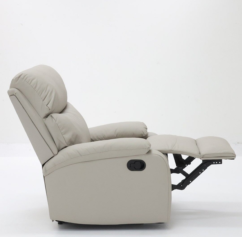 Danio Recliner-PU-Light Grey