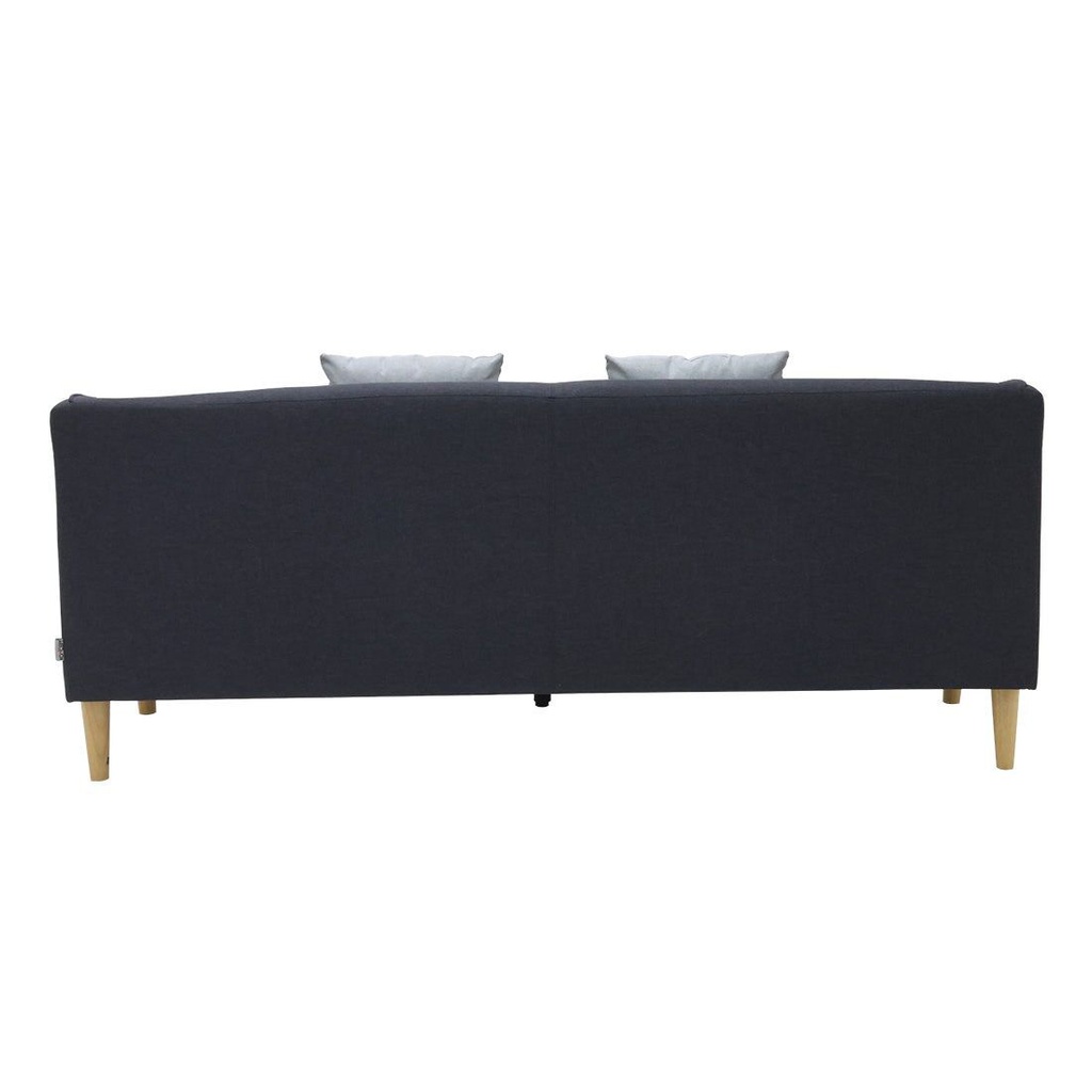 Crech Sofa 3S - Dark Blue Grey Pillow