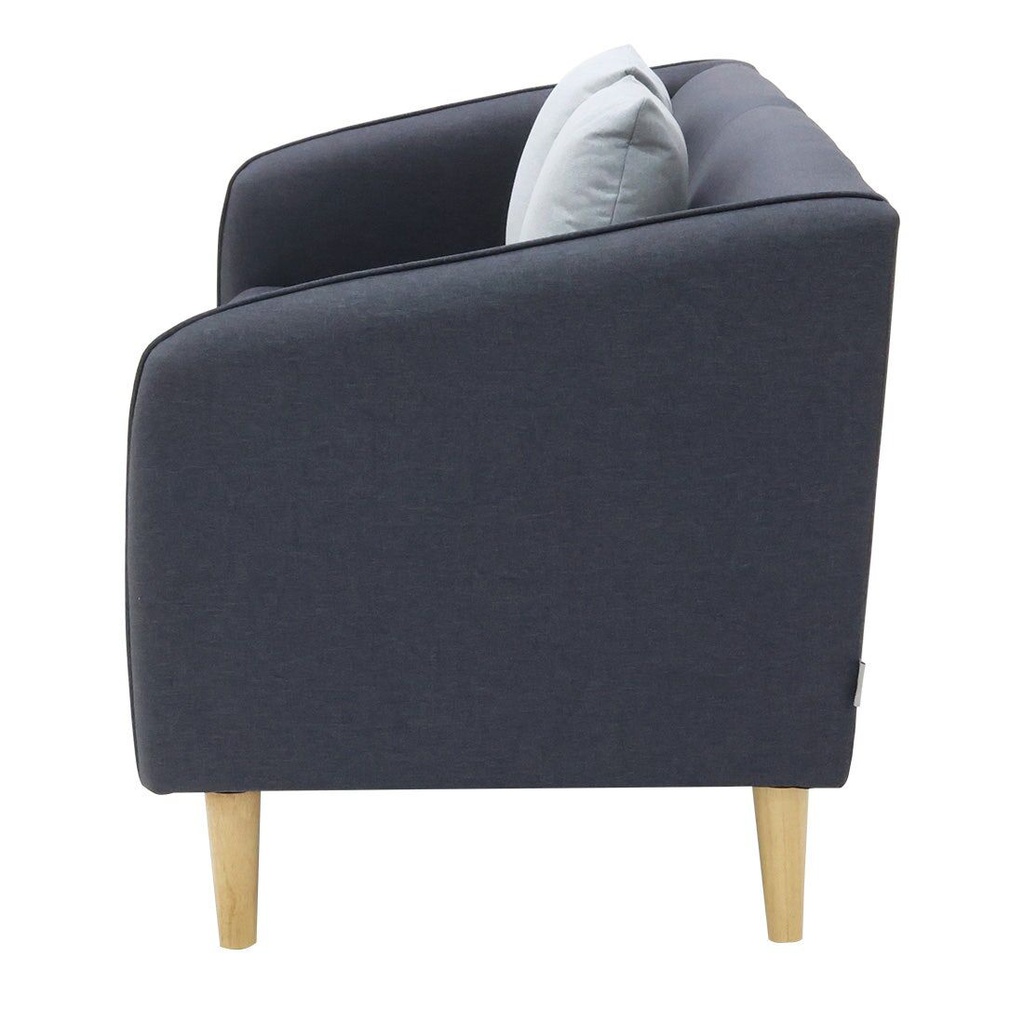 Crech Sofa 3S - Dark Blue Grey Pillow