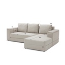Raphat Sofa-  Right Corner-Cream