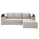 Raphat Sofa-  Right Corner-Cream