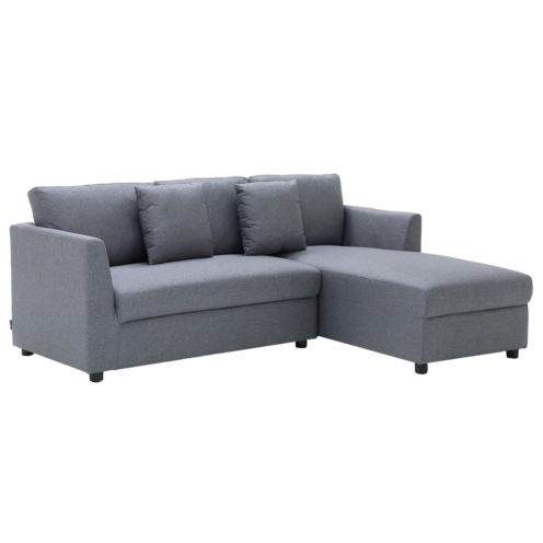 Riki Sofa-Right Corner-Grey Fabric