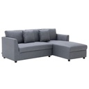 Riki Sofa-Right Corner-Grey Fabric