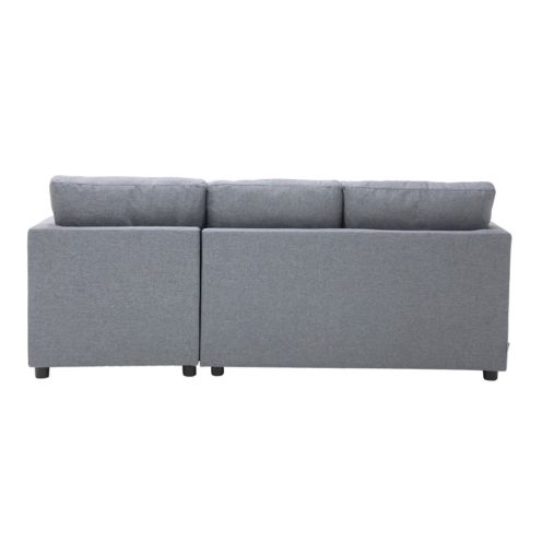 Riki Sofa-Right Corner-Grey Fabric