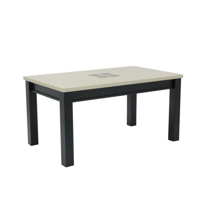 Molizia Dining Table - Plus - A150#2 - Wenge/White/Brown
