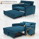 Millky Sofa Bed - Green Velvet