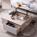 Lacuna CF80 Coffee Table-Canyon/Oak