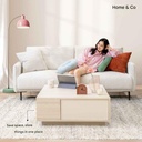 Lacuna CF80 Coffee Table-Canyon/Oak